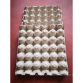 Disposable Pulp egg tray chicken egg cartons 30 holes yellow color